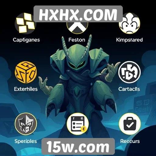 Principais recursos do site HXHX.COM para jogadores